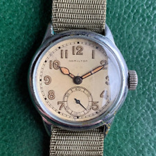 1944 Hamilton O.R.D. Dept 987A US Military WWII Wristwatch - Serviced picture