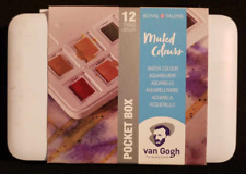 🎨🖌Van Gogh Royal Talens Muted Colors Water Colour Set 12 Pans New Travel 🎨🖌 picture