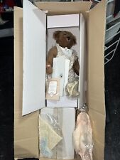 “Bonnie” Coca Cola Heirloom Collector Teddy Bear Franklin Mint NEW IN BOX picture