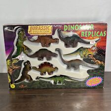Vintage Imperial Jurassic Collection Dinosaurs Figures With Box 1996 picture