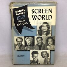 Vintage 1953 Daniel Blum’s 1953 Film Annual Screen World Volume IV Hardcover+DJ picture