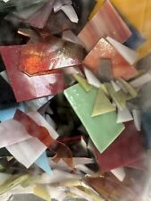 Stained Glass Scraps 5 Pound Lot picture