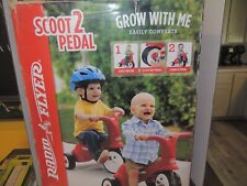 Radio Flyer Scoot to Pedal Ages 1-3 New Open Box Model#68 picture