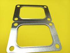 2 PCS T6 Turbo Inlet Flange Gasket for Garret Precision 304 Stainless Steel USA picture