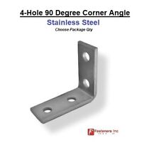 Stainless Steel Four 4 Hole 90° Corner Angle for Unistrut Channel 4653S1 P1325 picture