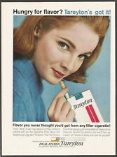 TAREYTON Dual Filter cigarettes  - 1963 Vintage Print Ad picture