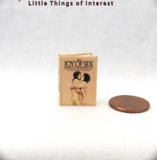 THE JOY OF SEX 1:12 Scale Miniature Readable Illustrated Book picture