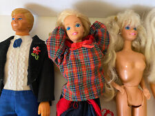 Vintage Barbie Dolls Mattel 1966 1968 1983 7 dolls picture