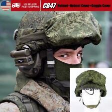 IN USReplica Ru-ssian Army 6B47 Field Tactical Helmet+Goggle Cover+Helmet Cover picture