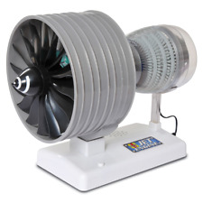 Aviation Jet Turbofan Engine Alloy Aircraft Engine Model Kits Movable picture