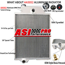 Aluminum  Radiator Fits John Deere 4010 Gas Diesel AR31582 ，AR26551 picture