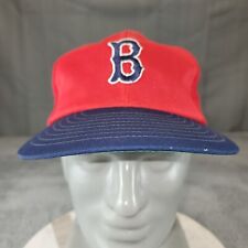 Vintage Boston Red Sox Hat Cap Snapback Trucker Red Sports Specialties Mens picture