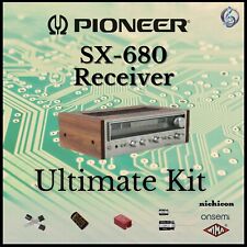 Pioneer SX-680 Receiver Ultimate Upgrade Kit Genuine Parts Restoration picture