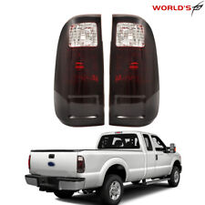 For 2008-2016 Ford F-250 F-350 F-450 F-550 Tail Light Smoke Rear Left+Right Side picture