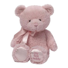 GUND Baby My 1st Teddy Bear Stuffed Animal Plush Toy Soft Pink 10