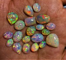 Opal cabochons Lot, AAA Top Grade Natural Opal cabochons, Ethiopian Opal cabs picture