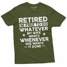 Men's funny retirement T-shirt Retired Shirt Retirement Gifts for Men Grandpa picture