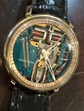 Vintage Bulova Accutron Spaceview Tuning Fork Wristwatch picture