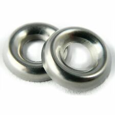 Stainless Steel Cup Washer Finishing Countersunk #4 Qty 250 picture