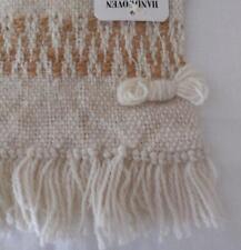 Rare Lesley Nicholls New Zealand Hand Woven Wool Pillow Cover Wall Fiber Art NWT picture