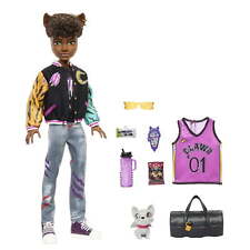 Monster High Doll, Clawd Wolf Doll with Pet and Accessories picture
