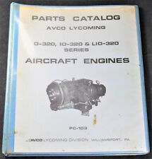 1970 Avco Lycoming O-320 IO-320 LIO-320 Series Aircraft Engine Parts Catalog picture