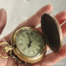 Pocket Watches Works Fine Old Form Tibet Copper  Mechanical picture