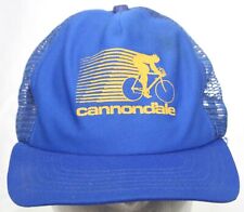 VTG Cannondale Bicycles Trucker Hat Road Mountain Biking US Cap Inc Made in USA picture