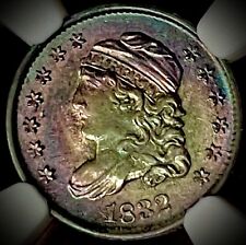 1832 capped bust half dime Ngc Ms64 CAC  picture
