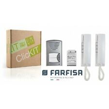 FARFISA Kit 2CKSD Audio Clickit Family House Technology Cable 1+N picture
