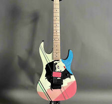 B C Rich Gunslinger Hand-painted Multicolored Beauty Electric Guitar 6Strings picture