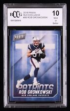 Rob Gronkowski Panini MJH Exclusive New England Patriots 2018 #36 BCCG 10 Mint picture