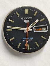SEIKO 6319-6000 SPORTS Movement with Black Dial Working Used picture