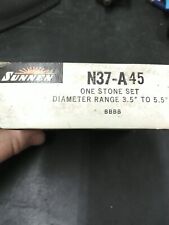 Sunnen N37-A45 Cylinder Hone Set, Grit 150 Aluminum Oxide, 3.5-5.5