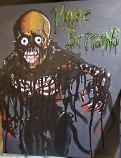 Return of the living dead -Tarman zombie Acrylic Original Painting on canvas. picture