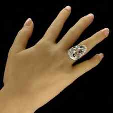 20.30CT Clear Huge Antique Old Mine Pear Shape Cubic Zirconia Solitaire Ring  picture