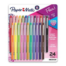 Paper Mate Flair Felt Tip Pens, Medium Tip, Limited Edition, 24 Count picture