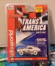 Auto World Trans America Racing 1970 ford mustang Ho Slot Car Parnelli Jones picture