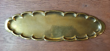 Antique Ignatius Taschner Art Nouveau Oval Copper tray 15