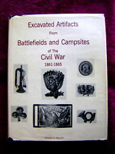 EXCAVATED ARTIFACTS BATTLEFIELDS & CAMPSITES OF THE CIVIL WAR w/DUST JACKET picture