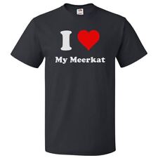 I Love My Meerkat T shirt I Heart My Meerkat Tee picture