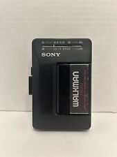 Sony Walkman WM-F2015 Cassette Player AM/FM Radio Cleaned New Belts Tested Works picture