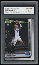 PAOLO BANCHERO 2022-23 PANINI INSTANT 1ST GRADED 10 ROOKIE CARD RC #63 MAGIC picture