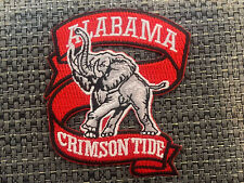Alabama Crimson Tide Vintage Embroidered Iron On Patch (NOS) 3