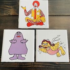 🍔 Vintage McDonalds Tile Statue Playland Playground Sign Decor Americana picture