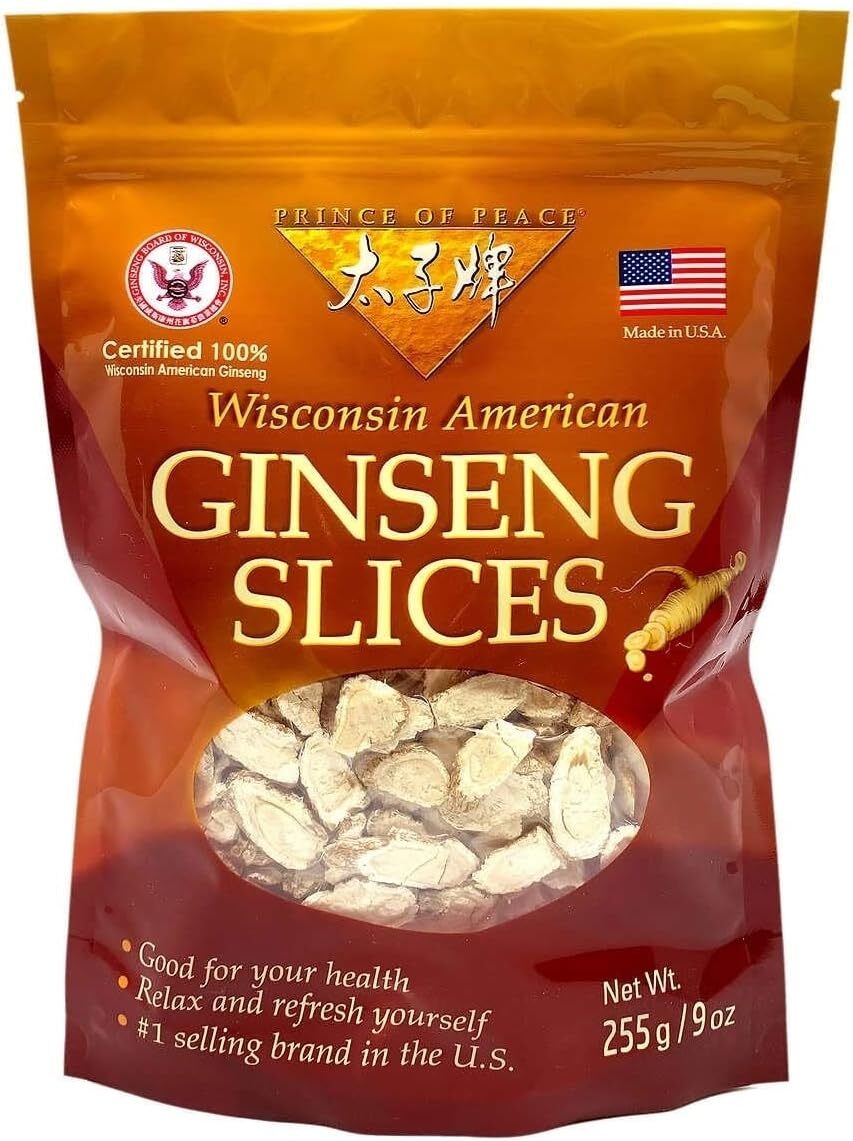 Prince of Peace Pure Ginseng Slices - 9oz Prince of Peace Pure Ginseng Slices - 9oz