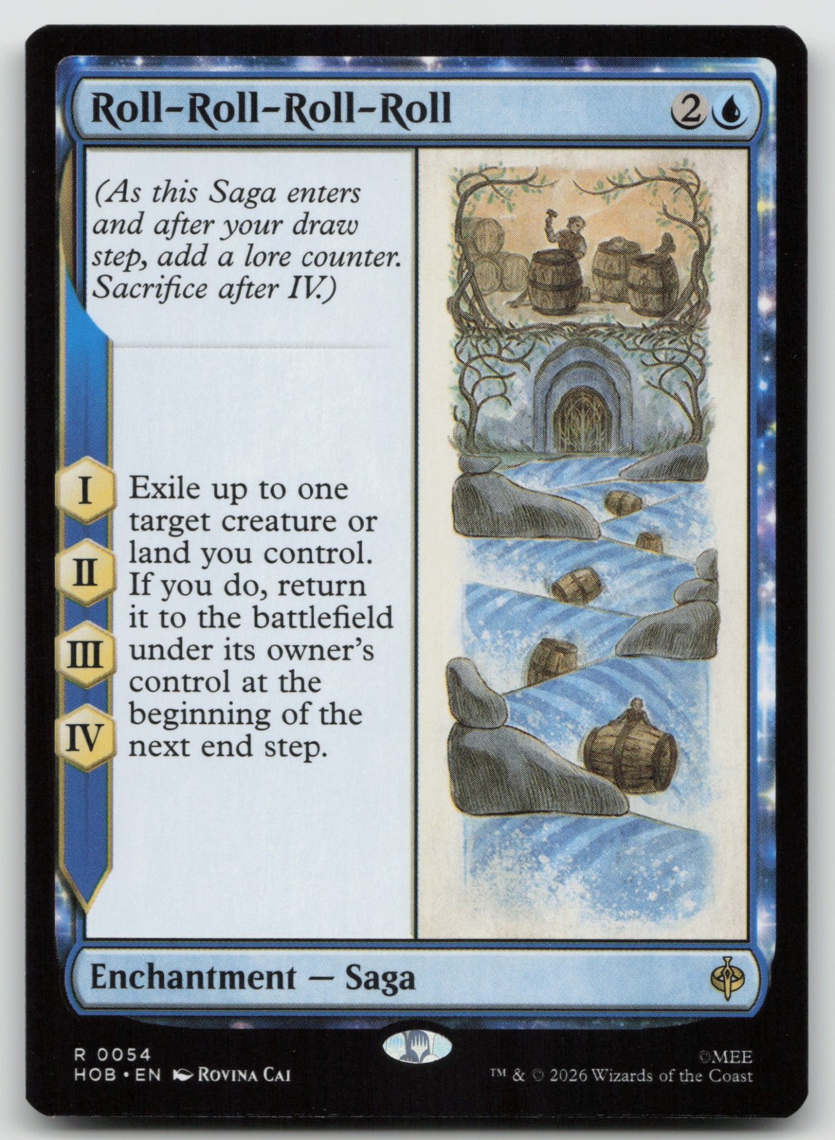 Roll-Roll-Roll-Roll 54 HOB MTG Rare NM