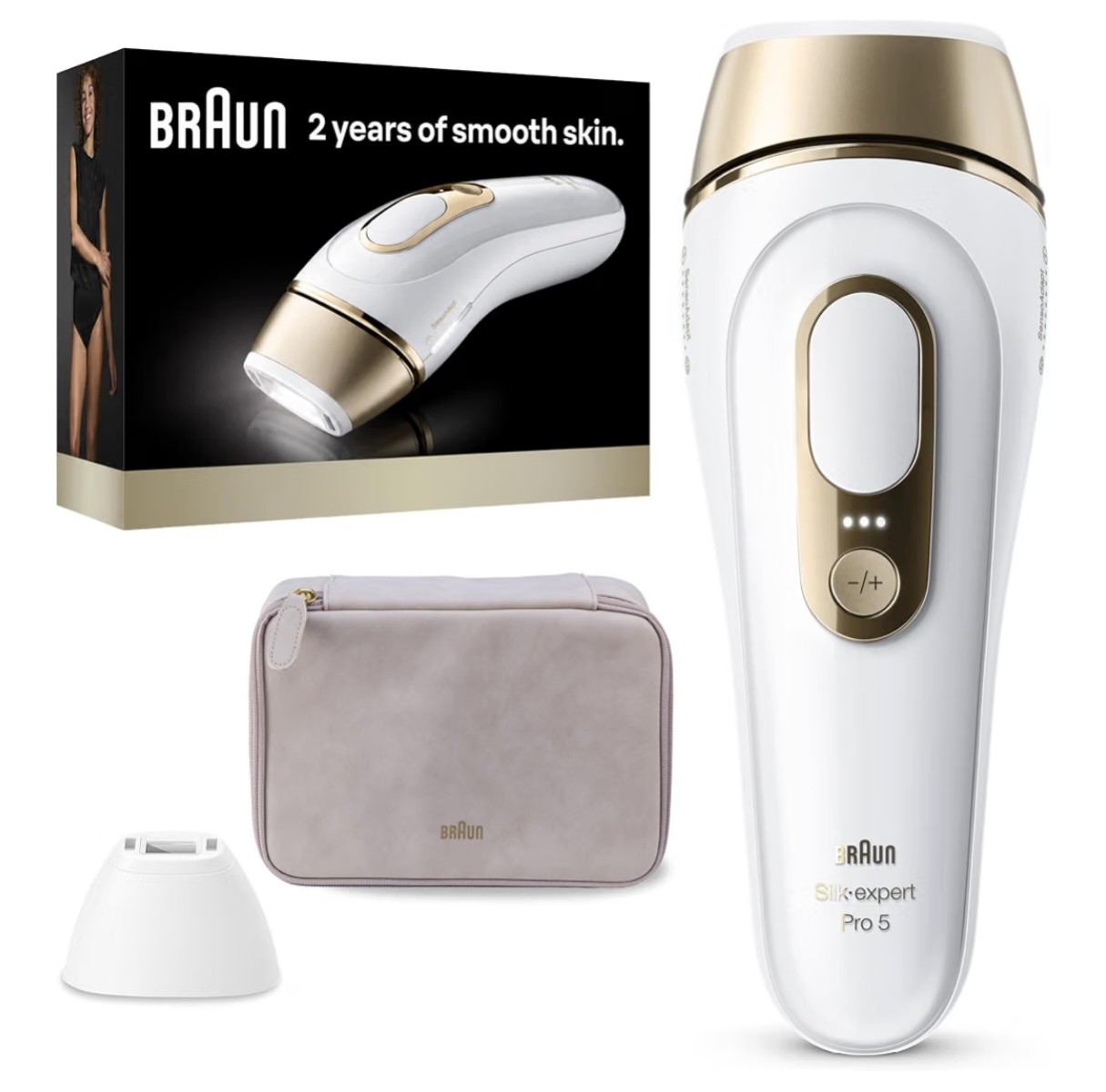 Braun IPL, Silk·Expert Pro 5, IPL Hair Removal for Women & Men Permanent IPL5137 Braun IPL, Silk·Expert Pro 5, IPL Hair Removal for Women & Men Permanent IPL5137