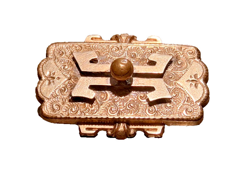 Antique Victorian Brooch Gold Filled Beautiful Design
