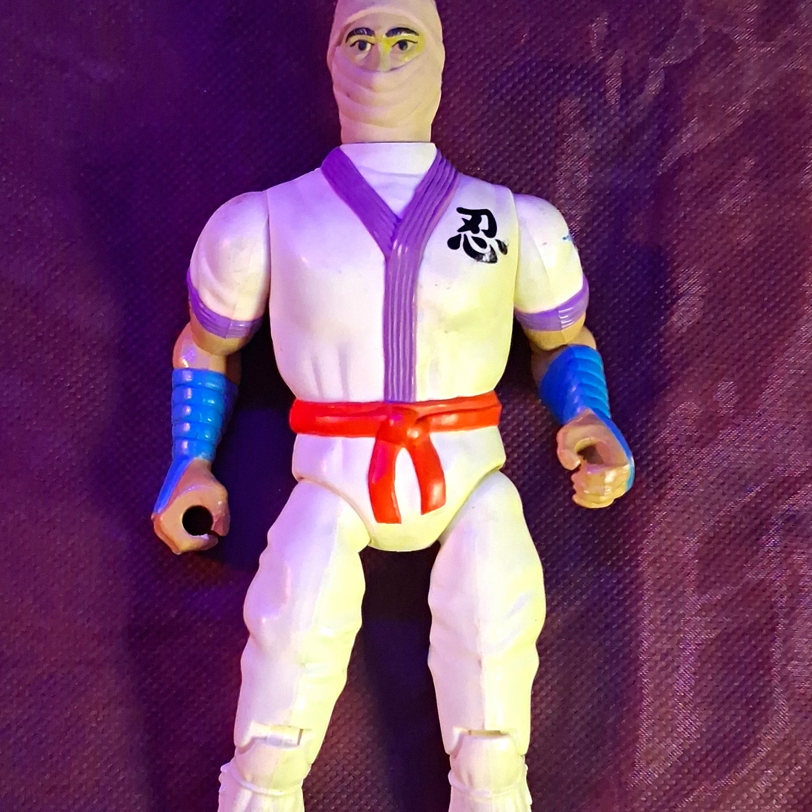 VINTAGE 1985/1986 White Dragon Ninja FIGURE